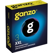 Презервативы увеличенного размера Ganzo XXL - 3 шт. - Ganzo - купить с доставкой в Петропавловске-Камчатском