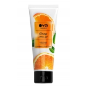 Лубрикант на водной основе OYO Aroma Gel Orange с ароматом апельсина - 75 мл. - OYO - купить с доставкой в Петропавловске-Камчатском