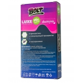 Набор презервативов Bolt Condoms - Luxe - купить с доставкой в Петропавловске-Камчатском