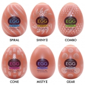 Набор из 6 мастурбаторов-яиц Tenga Egg Variety Pack V - Tenga - в Петропавловске-Камчатском купить с доставкой