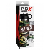 Мастурбатор в камуфляжной колбе Fap Flask - Pipedream - в Петропавловске-Камчатском купить с доставкой