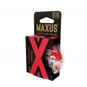Ультратонкие презервативы MAXUS AIR Ultra Thin - 3 шт. - Maxus - купить с доставкой в Петропавловске-Камчатском
