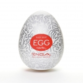 Мастурбатор-яйцо Keith Haring EGG PARTY - Tenga - в Петропавловске-Камчатском купить с доставкой