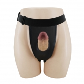 Полый страпон на регулируемых трусиках Houston - 17,5 см. - Baile - купить с доставкой в Петропавловске-Камчатском