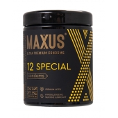 Презервативы с точками и рёбрами MAXUS Special - 12 шт. - Maxus - купить с доставкой в Петропавловске-Камчатском