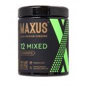 Презервативы MAXUS Mixed - 12 шт. - Maxus - купить с доставкой в Петропавловске-Камчатском