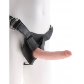 Страпон на виниловых трусиках Strap-on Harness Cock - 17,8 см. - Pipedream - купить с доставкой в Петропавловске-Камчатском