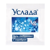 Гель-лубрикант «Услада с серебром» - 3 гр. - Биоритм - купить с доставкой в Петропавловске-Камчатском