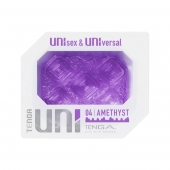 Фиолетовый мастурбатор-стимулятор Tenga Uni Amethyst - Tenga - в Петропавловске-Камчатском купить с доставкой