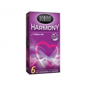Презервативы с рёбрышками Domino Harmony - 6 шт. - Domino - купить с доставкой в Петропавловске-Камчатском