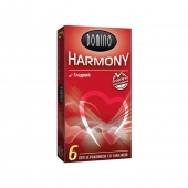 Гладкие презервативы Domino Harmony - 6 шт. - Domino - купить с доставкой в Петропавловске-Камчатском