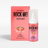 Жидкий вибратор Nuei Rock Me! с ароматом клубники - 20 мл. - Nuei cosmetics - купить с доставкой в Петропавловске-Камчатском