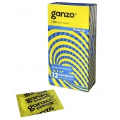 Классические презервативы с обильной смазкой Ganzo Classic - 12 шт. - Ganzo - купить с доставкой в Петропавловске-Камчатском