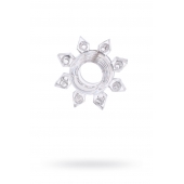 Прозрачное гелевое эрекционное кольцо-звезда - Toyfa Basic - в Петропавловске-Камчатском купить с доставкой