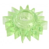 Зеленое эрекционное кольцо-солнце - Toyfa Basic - в Петропавловске-Камчатском купить с доставкой