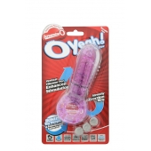 Фиолетовое эрекционное кольцо с вибрацией и пальчиком OYEAH PURPLE - Screaming O - в Петропавловске-Камчатском купить с доставкой