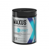 Гладкие презервативы Maxus G spot с двойной спиралью - 15 шт. - Maxus - купить с доставкой в Петропавловске-Камчатском