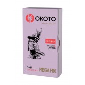 Презервативы OKOTO Mega Mix - 12 шт. - Sitabella - купить с доставкой в Петропавловске-Камчатском