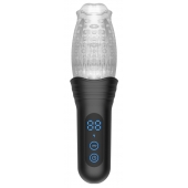 Автоматический мастурбатор Oral Sex Masturbator с функциями ротации, вибрации и фрикций - Secwell - в Петропавловске-Камчатском купить с доставкой