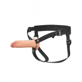 Полый страпон на ремнях 6’’ Hollow Silicone Strap-on - Pipedream - купить с доставкой в Петропавловске-Камчатском