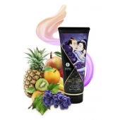 Массажный крем для тела с ароматом экзотических фруктов Exotic fruits - 200 мл. - Shunga - купить с доставкой в Петропавловске-Камчатском
