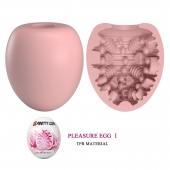 Розовый мастурбатор-яйцо Pleasure Egg I - Baile - в Петропавловске-Камчатском купить с доставкой