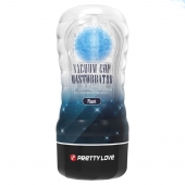 Прозрачный текстурированный мастурбатор Vacuum Cup Masturbator Planet - Baile - в Петропавловске-Камчатском купить с доставкой