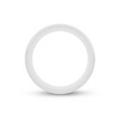 Белое люминесцентное эрекционное кольцо Silicone Glo Cock Ring - Blush Novelties - в Петропавловске-Камчатском купить с доставкой