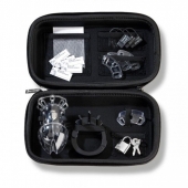 Мужской пояс верности Pubic Enemy No1 Silver Edition - MyStim - купить с доставкой в Петропавловске-Камчатском