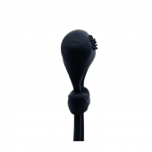 Чёрное лассо на пенис с вибрацией - Baile - в Петропавловске-Камчатском купить с доставкой