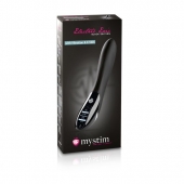 Черный вибратор с миостимуляцией Mystim Electric Eric Black Edition - 27 см. - MyStim - купить с доставкой в Петропавловске-Камчатском