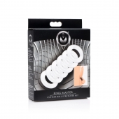 Комплект из 6 прозрачных эрекционных колец Ring Master Custom Ball Stretcher Kit - XR Brands - в Петропавловске-Камчатском купить с доставкой