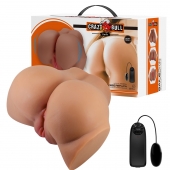 Карамельный мастурбатор-полуторс Emilia с вибрацией - Baile - в Петропавловске-Камчатском купить с доставкой