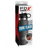 Смуглый мастурбатор-вагина в корпусе-бутылке F*ck Flask - Pipedream - в Петропавловске-Камчатском купить с доставкой