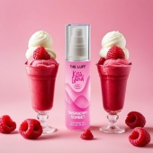 Съедобное массажное масло Kiss Land Raspberry Sorbet - 75 мл. - THE LUFF - купить с доставкой в Петропавловске-Камчатском