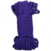 Фиолетовая верёвка для связывания и фиксации Bind Tie - 15,24 м. - Doc Johnson - купить с доставкой в Петропавловске-Камчатском