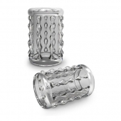 Прозрачная насадка с бороздками STAY HARD COCK SLEEVE 04 CLEAR - Blush Novelties - в Петропавловске-Камчатском купить с доставкой