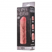 Фаллоудлинитель SUPER HERO Dewil - 17,5 см. - Lola Games - в Петропавловске-Камчатском купить с доставкой