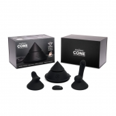 Конусный вибромассажер Cowgirl Cone с 2 насадками - CowGirl - купить с доставкой в Петропавловске-Камчатском