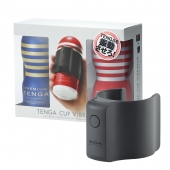 Набор Tenga Cup Vibrator 1st Set: вибратор Cup Vibrator, мастурбатор Original Vacuum Cup, мастурбатор Premium Original Vacuum Cup - Tenga - в Петропавловске-Камчатском купить с доставкой