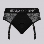 Трусики для фиксации насадок Strap-on-me Harness Lingerie Diva XS - Strap-on-me - купить с доставкой в Петропавловске-Камчатском