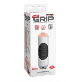 Мастурбатор-вагина Extreme Toyz Mega Grip Vibrating Stroker Mouth - Pipedream - в Петропавловске-Камчатском купить с доставкой