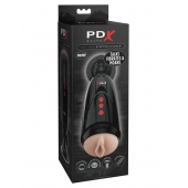 Мастурбатор-вагина с вибрацией Dirty Talk Starter Stroker - Pipedream - в Петропавловске-Камчатском купить с доставкой