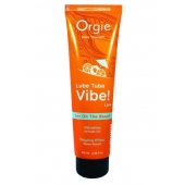 Гель с эффектом вибрации Lube Tube Vibe Low Sex On The Beach - 100 мл. - ORGIE - купить с доставкой в Петропавловске-Камчатском