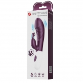 Фиолетовый вибратор-кролик Rasmussen - 19,8 см. - Baile