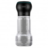 Набор PowerBlow   Feel Pocket Stroker Crystal: мастурбатор и интерактивная насадка - Kiiroo - в Петропавловске-Камчатском купить с доставкой