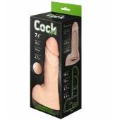 Телесный фаллоудлинитель с мошонкой Cock Next - 19 см. - LOVETOY (А-Полимер) - в Петропавловске-Камчатском купить с доставкой