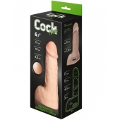 Телесный фаллоудлинитель с мошонкой Cock Next - 17 см. - LOVETOY (А-Полимер) - в Петропавловске-Камчатском купить с доставкой