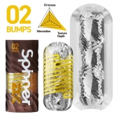 Мастурбатор Tenga Spinner DX 02 Bumps - Tenga - в Петропавловске-Камчатском купить с доставкой