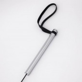 Черный стек с металлической ручкой - Crazy Handmade - купить с доставкой в Петропавловске-Камчатском